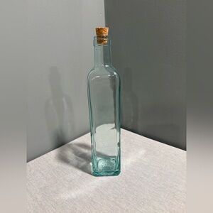 Tall Glass Bottle with Cork